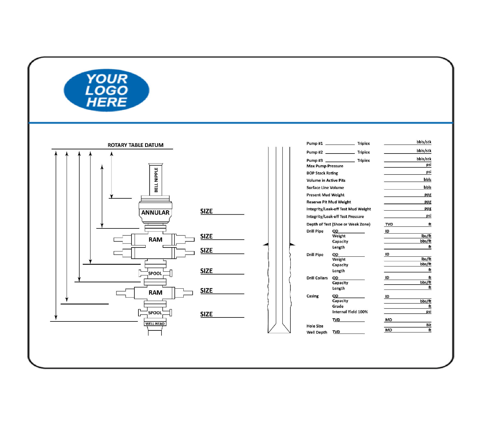 CONFIGURATION AND KILL SHEET BOARD